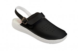 Saboty Damskie Piumetta 4435-PP-10 czarne 
